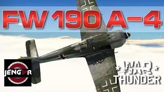 War Thunder Realistic: Fw 190 A-4 [Strangler]