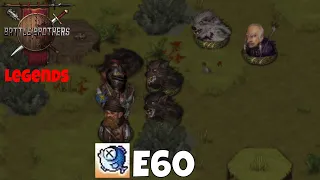 Battle Brothers - E60 The White Wolf - Legends Mod Solo Crusader!