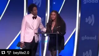 Jay Z & Beyoncé's acceptance speech for GLAAD Awards 2019 🏆🏆!!