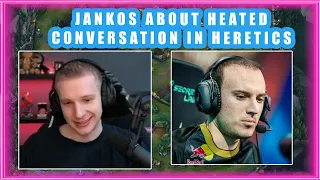 Jankos About HEATED Conversation in Heretics 👀