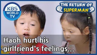 Haoh hurt his girlfriend's feelings... (The Return of Superman) | KBS WORLD TV 200927