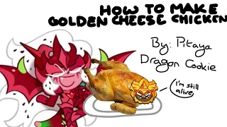 How to make Golden Cheese Cookie into your thanksgiving dinner 🍗🧀 | Made by Pitaya Dragon Cookie