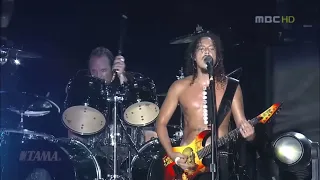 metallica - live in seoul south korea (2006) // kirk hammett scenepack //