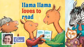 🦙📚Kids Book Read Aloud: LLAMA LLAMA LOVES TO READ by Anna Dewdney