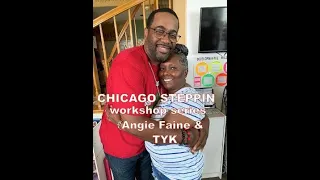 Part 1 Listen to the Music as Angie Faine and Tick Myn Teach Chicago Steppin Workshop & Classes