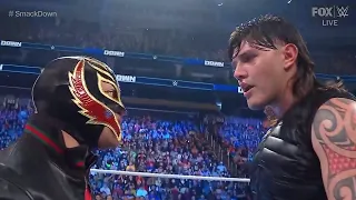 Rey Mysterio attacks Dominik Mysterio - WWE SmackDown 3/10/2023