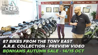 Bonhams motorcycle AUCTION PREVIEW for The Autumn Sale - 14/15 October 2023