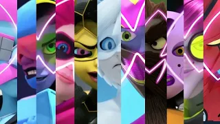 All the Akumatized Villains of the Third Season - Miraculous Ladybug