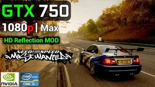 Need For Speed Most Wanted | GTX 750 2GB OC + i5 2500K | 1080p, Max