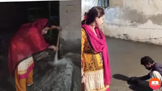 ab sari tenshan khtam sobia tv vlog village life deily rotine work new2021