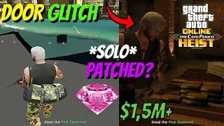 Cayo Peico, Pink Diamond, Gold, Cash, Patrol Boat, $1,5M, 06:25, Door Glitch, Wall Glitch, Patched?