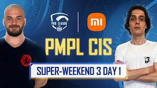 [RU] 2021 PMPL CIS SW3D1 | S2 | Xiaomi | PUBG MOBILE Pro League 2021