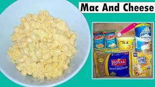 MAC AND CHEESE  | DIY Easy Mac And Cheese recipe