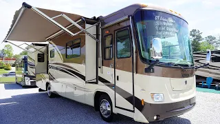 SOLD! 2007 Holiday Rambler Neptune XL 36PDQ  Diesel, 11K Miles, 4 Slides, Full Body Paint,$69,900