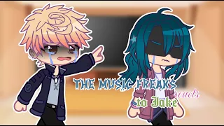 Tmf reacts to Jake✨| Jake angst | The Music Freaks | Gacha Club