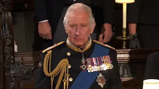 "God Save The King" (HD) - HM Queen Elizabeth II's Committal Service | St George's Chapel 2022