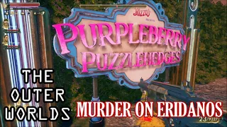 The Outer Worlds: Murder on Eridanos - Puzzlehedges Side Quest (All Options)