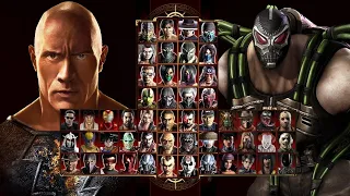 Mortal Kombat 9 - BANE & BLACK ADAM - Expert Tag Ladder - Gameplay @(1080p) - 60ᶠᵖˢ ✔