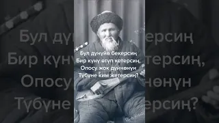 Элмирбек Иманалиев, Токтогул Сатылгановдун дүнүйө аттуу