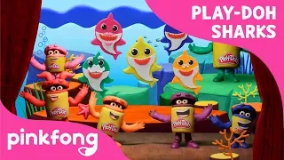 The Play-Doh Show Presents: Pinkfong! Baby Shark Doh-Doh Dance | Official Stop Motion