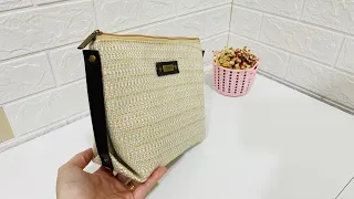 Passo a passo de Necessaire charmosa super fácil -Diy