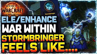 STORMBRINGER - IS IT EVEN GOOD!? HERO TALENT First Take | Enhance / Elemental Shaman | #TheWarWithin