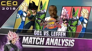 DBFZ Match Analysis: CEO 2018 - Go1 vs. Leffen