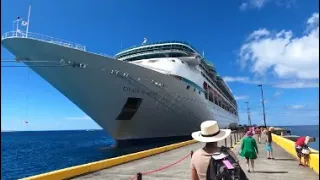 Royal Caribbean - Vision Of The Seas boat tour, departing and going under the Chesapeake Bay Bridge