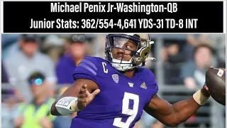 Michael Penix Jr Junior Season Highlights-Washington QB-2022-2023 CFB Season