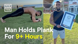 Man Breaks World Record For Longest Plank