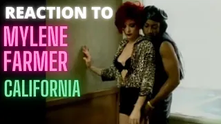 REACTION to MYLENE FARMER  - California (Music Video)