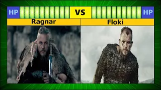 The Vikings: Ragnar vs Floki.