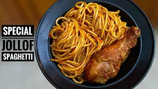 Special JOLLOF SPAGHETTI | This will be the Best Pasta Recipe you will ever try
