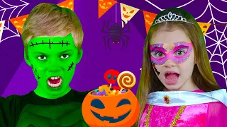 Toc, Toc. ¿Truco o Trato? | Canciones de Halloween |  Nick and Poli Canciones Infantiles