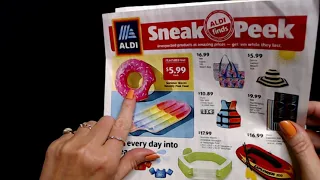 ASMR | Aldi Sales Circular Show & Tell 8-2-2021 (Soft Spoken)