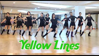 YELLOW LINES - LINEDANCE (Romain Brasme, Marlon Ronkes & Gregory Danvoie)