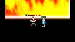 Papyrus has gone too far I Double Would Sans Ops