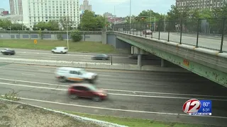 RIDOT inspecting bridges after debris falls from Broadway overpass