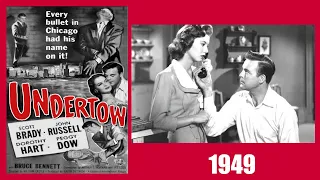 "UNDERTOW" Full Movie - Film Noir (1949) Staring: Scott Brady & Peggy Dow