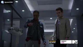 Teen Wolf 6x20 "The Wolves of War" 'Corey and Mason vs The Hunters' 'Jackson and Lydia find Ethan'