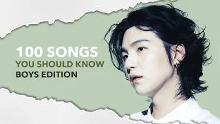 100 K-Pop songs you absolutely should know | Male Edition