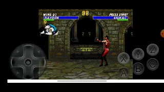 Ultimate Mortal Kombat Trilogy Raiden MK2 vs Ermac Very Hard