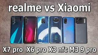 Xiaomi vs realme ВОЙНА БРЕНДОВ 🔥 Realme 6 pro . Realme 7 pro . Poco X3 . Poco M3 .Redmi Note 9 pro 🔥