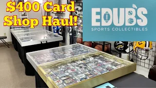 I SPENT $400 AT A BASEBALL CARD STORE LOCATED IN AN OFFICE BUILDING!