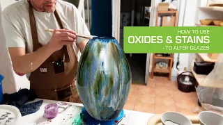 79. Using Oxides & Stains to Alter Pottery Glazes