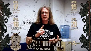 METAL ALLEGIANCE - 5th Anniversary Tour David Ellefson Invite (OFFICIAL TRAILER)