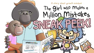 Sneak Peek! The Girl Who Makes a Million Mistakes  |  Papa & Mango's Animated Read Aloud for Kids