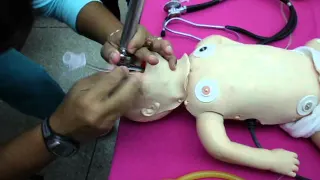 Demostracion de Intubacion Neonatal - REDVENEO