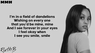 Ruth B. - Dandelions (Lyrics)