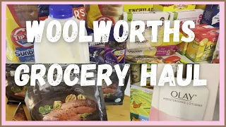AUSTRALIAN GROCERY HAUL WOOLWORTHS | STOCK UP SPECIALS | HOMEMAKING WITH HAMPTON NOTE | MEAL PLANNER